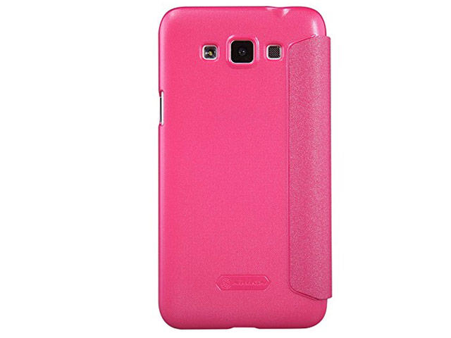 Чехол Nillkin Sparkle Leather Case для Samsung Galaxy Grand Max SM-G720 (розовый, винилискожа)