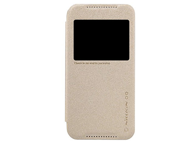 Чехол Nillkin Sparkle Leather Case для HTC Desire 526 (золотистый, винилискожа)