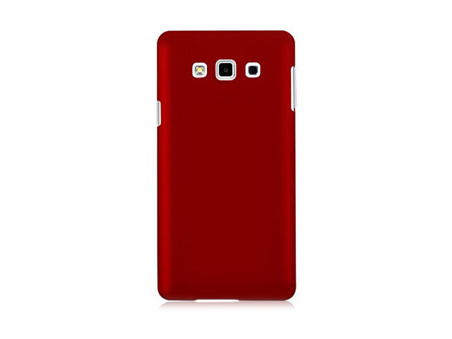 Чехол Yotrix HardCase для Samsung Galaxy A7 SM-A700 (красный, пластиковый)