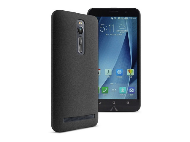 Чехол Yotrix HardCase для Asus ZenFone 2 ZE550ML (черный, пластиковый)