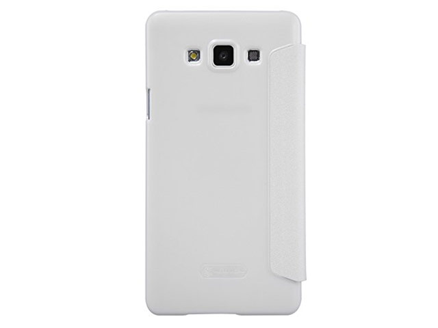Чехол Nillkin Sparkle Leather Case для Samsung Galaxy A7 SM-A700 (белый, винилискожа)