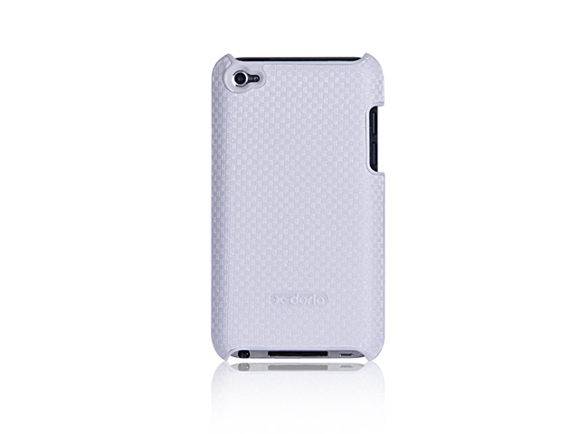 Чехол X-Doria Leather case для Apple iPod touch (4-th gen) (белый, кожанный)