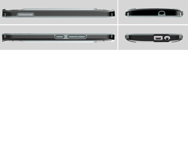 Чехол Nillkin Armor-Border series для HTC One M9 (черный, пластиковый)