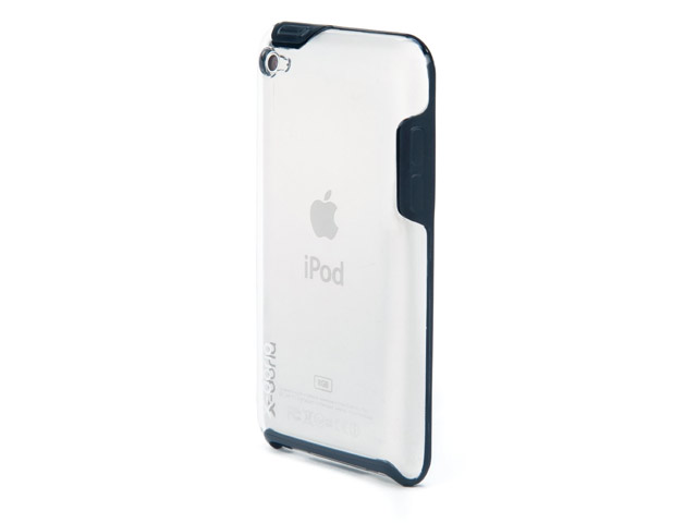 Чехол X-Doria Dual Material Case для Apple iPod touch (4-th gen) (черный/прозрачный)