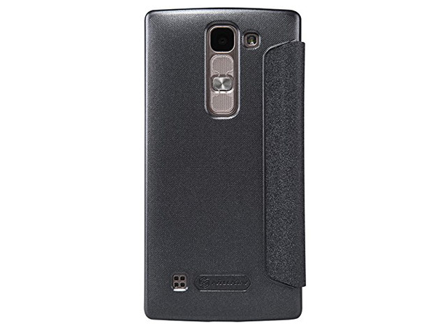 Чехол Nillkin Sparkle Leather Case для LG Spirit H440 (темно-серый, винилискожа)