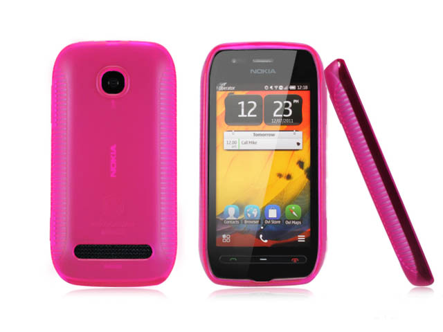 Чехол Nillkin Soft case для Nokia 603 (розовый) 