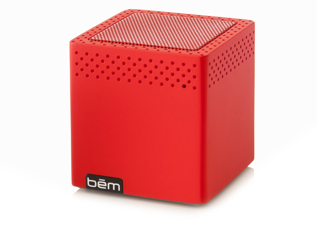 Портативная колонка bem wireless Mini Mobile (красная, беспроводная, моно)