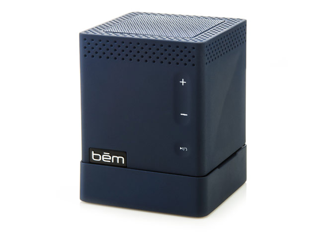 Портативная колонка bem wireless Speaker Mojo (темно-синяя, беспроводная, моно)