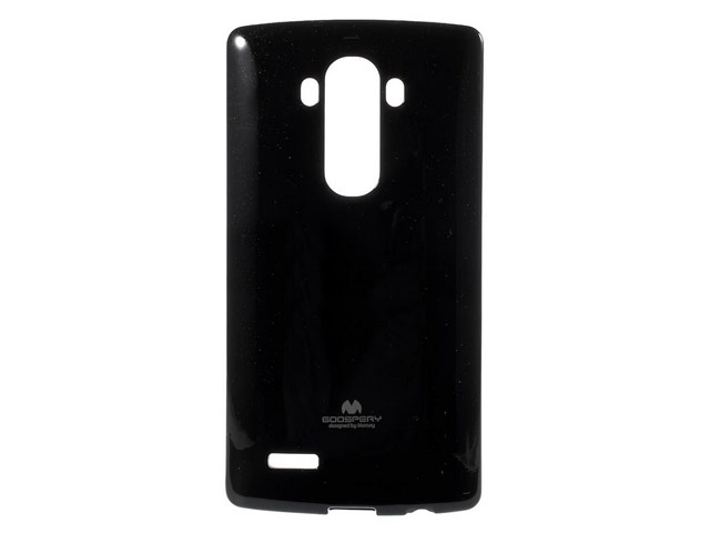 Чехол Mercury Goospery Jelly Case для LG G4 F500 (черный, гелевый)