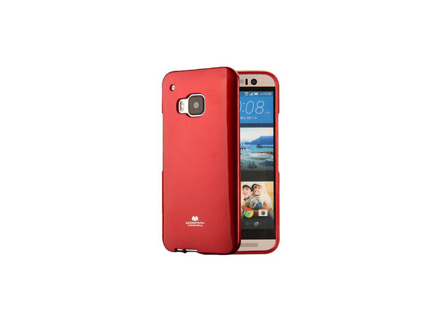 Чехол Mercury Goospery Jelly Case для HTC One M9 (красный, гелевый)
