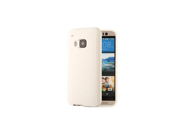 Чехол Mercury Goospery Jelly Case для HTC One M9 (белый, гелевый)