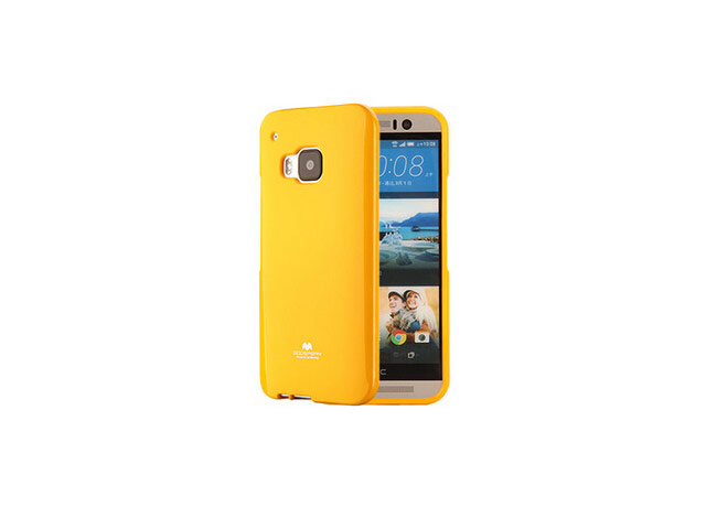 Чехол Mercury Goospery Jelly Case для HTC One M9 (оранжевый, гелевый)