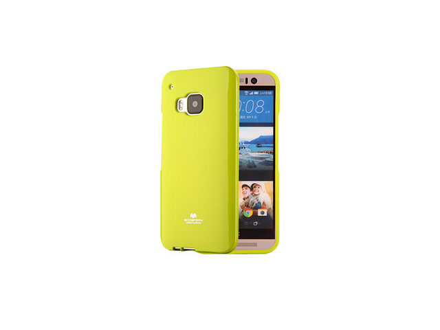 Чехол Mercury Goospery Jelly Case для HTC One M9 (зеленый, гелевый)