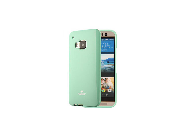 Чехол Mercury Goospery Jelly Case для HTC One M9 (бирюзовый, гелевый)