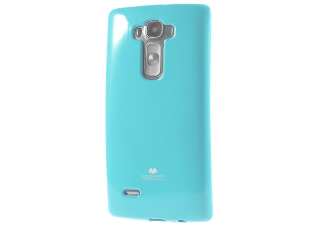 Чехол Mercury Goospery Jelly Case для LG G Flex 2 (голубой, гелевый)