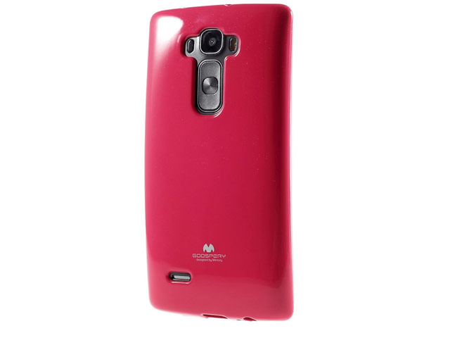 Чехол Mercury Goospery Jelly Case для LG G Flex 2 (малиновый, гелевый)