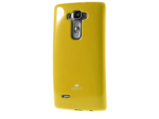 Чехол Mercury Goospery Jelly Case для LG G Flex 2 (оранжевый, гелевый)
