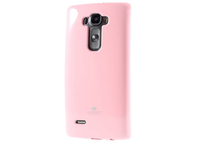 Чехол Mercury Goospery Jelly Case для LG G Flex 2 (розовый, гелевый)