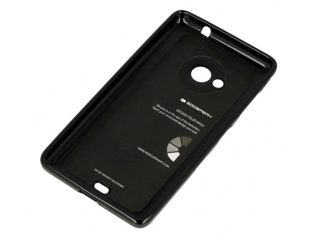 Чехол Mercury Goospery Jelly Case для Microsoft Lumia 535 (черный, гелевый)