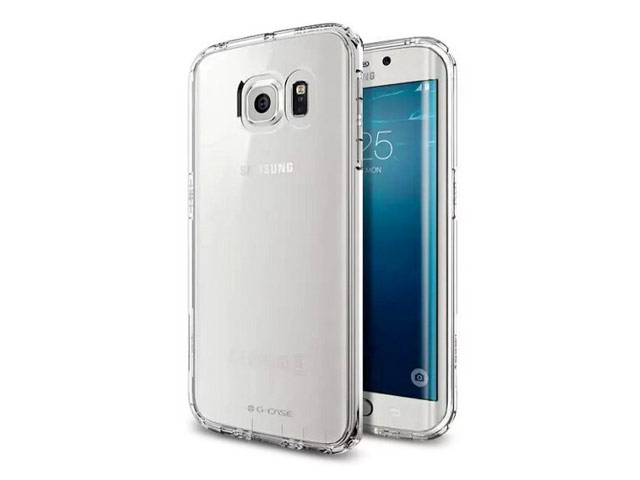 Чехол G-Case Ultra Slim Case для Samsung Galaxy S6 edge SM-G925 (прозрачный, гелевый)