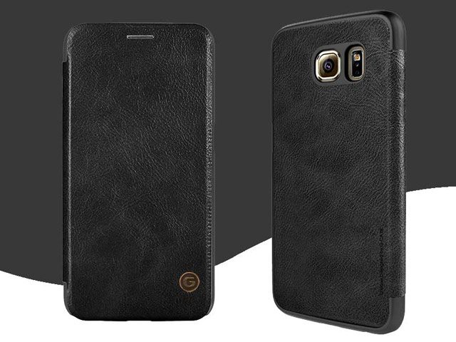 Чехол G-Case Business Series для Samsung Galaxy S6 SM-G920 (черный, кожаный)