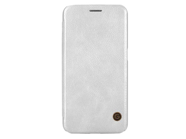 Чехол G-Case Business Series для Samsung Galaxy S6 SM-G920 (белый, кожаный)