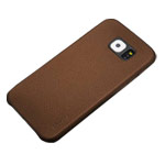 Чехол G-Case Noble Series для Samsung Galaxy S6 SM-G920 (коричневый, кожаный)