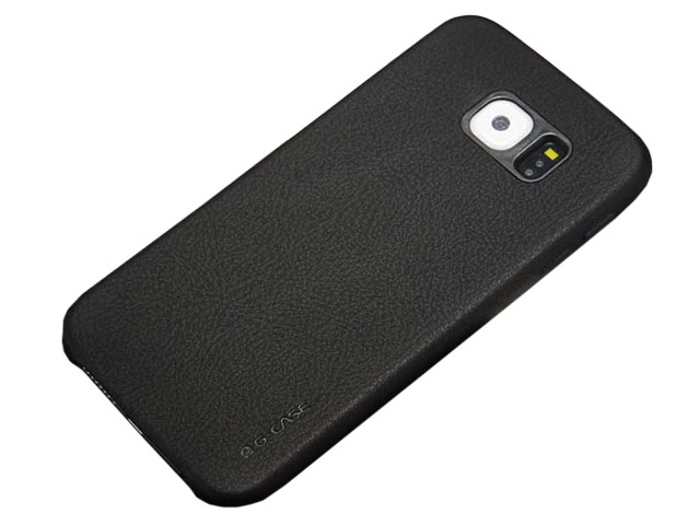 Чехол G-Case Noble Series для Samsung Galaxy S6 edge SM-G925 (черный, кожаный)