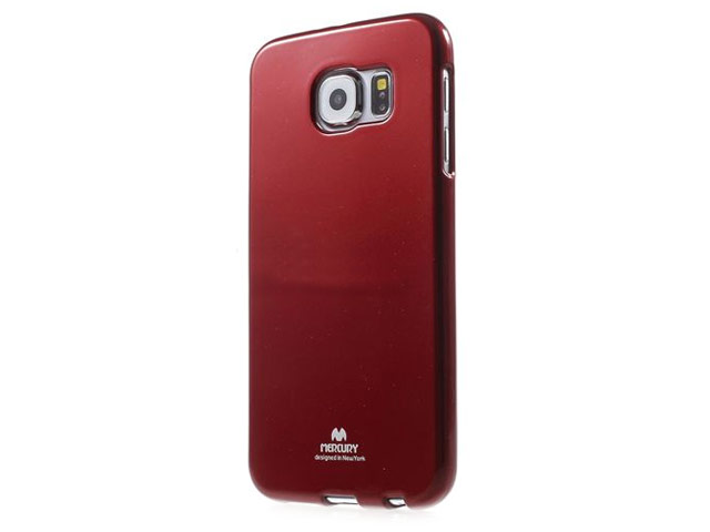 Чехол Mercury Goospery Jelly Case для Samsung Galaxy S6 SM-G920 (красный, гелевый)