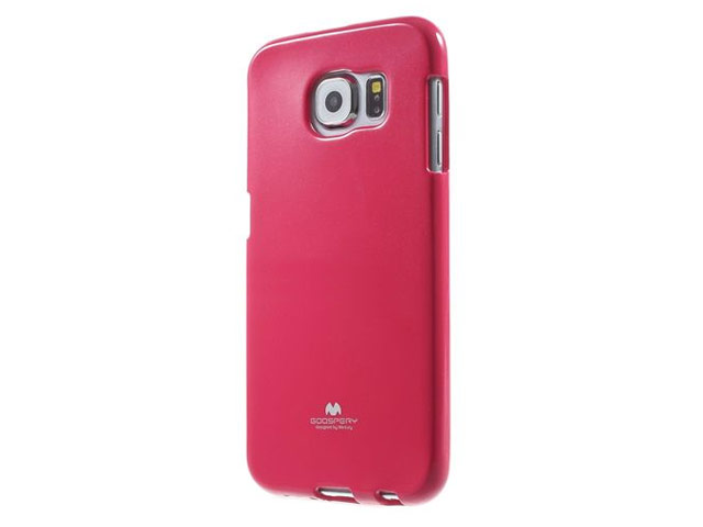 Чехол Mercury Goospery Jelly Case для Samsung Galaxy S6 SM-G920 (малиновый, гелевый)