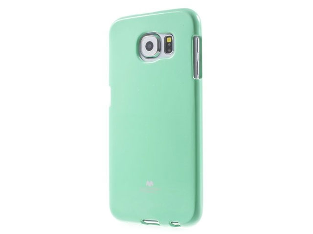 Чехол Mercury Goospery Jelly Case для Samsung Galaxy S6 SM-G920 (бирюзовый, гелевый)