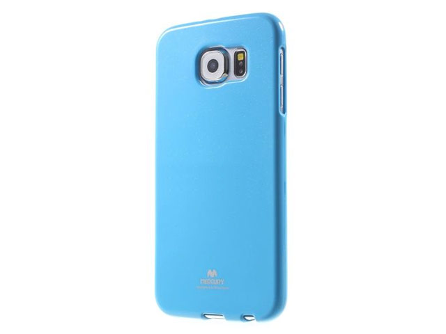 Чехол Mercury Goospery Jelly Case для Samsung Galaxy S6 SM-G920 (голубой, гелевый)
