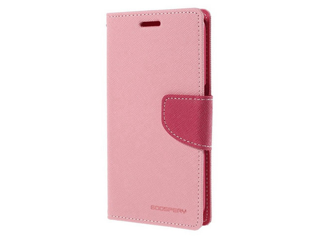 Чехол Mercury Goospery Fancy Diary Case для Samsung Galaxy S6 SM-G920 (розовый, винилискожа)