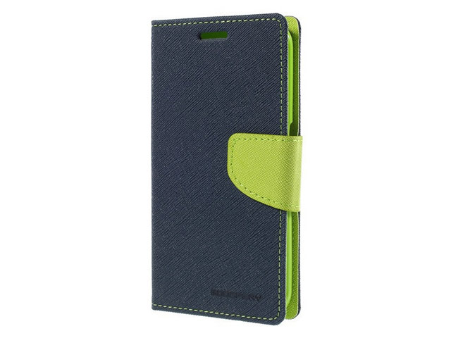 Чехол Mercury Goospery Fancy Diary Case для Samsung Galaxy S6 SM-G920 (синий, винилискожа)