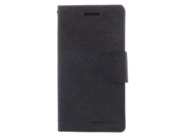 Чехол Mercury Goospery Fancy Diary Case для Samsung Galaxy A5 SM-A500 (черный, винилискожа)