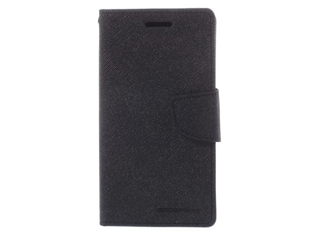 Чехол Mercury Goospery Fancy Diary Case для Samsung Galaxy A5 SM-A500 (черный, винилискожа)