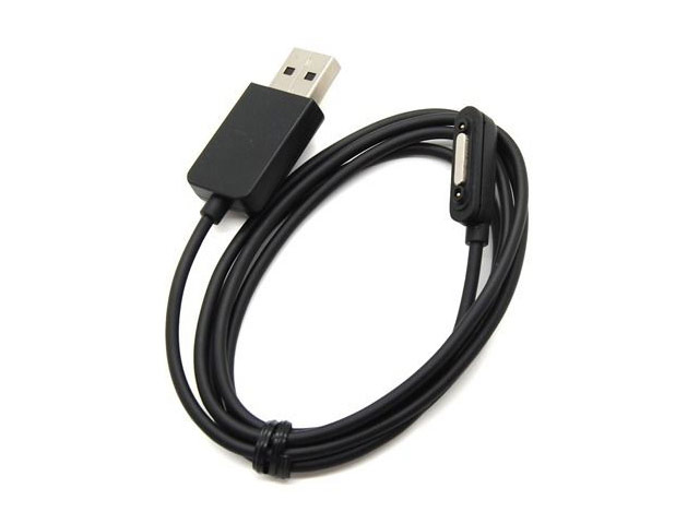 USB-кабель Sony Magnetic Charging Cable для Sony Xperia (магнитный разъем, 1 метр, черный)