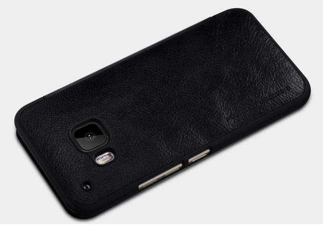 Чехол Nillkin Qin leather case для HTC One M9 (черный, кожаный)