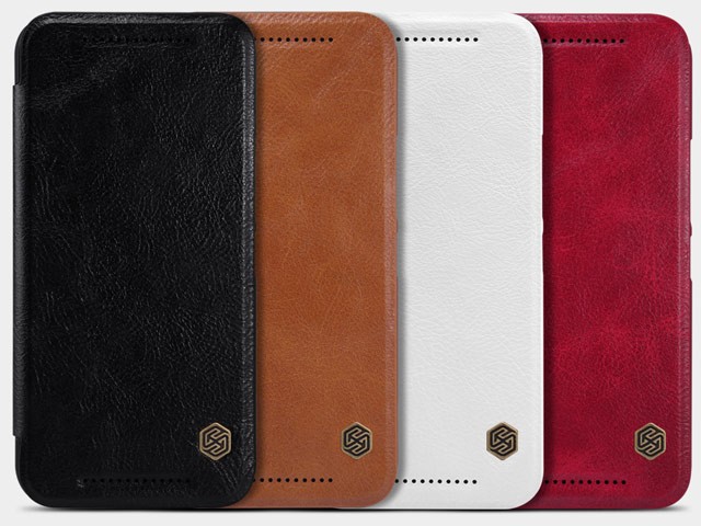 Чехол Nillkin Qin leather case для HTC One M9 (черный, кожаный)