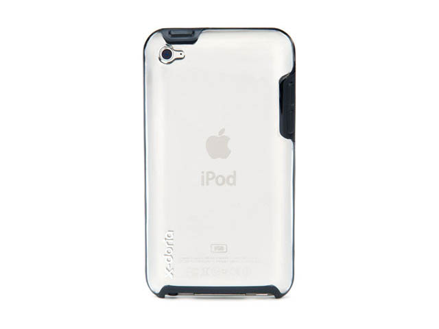 Чехол X-doria Scene Case для Apple iPod touch (4-th gen) (черный/прозрачный)