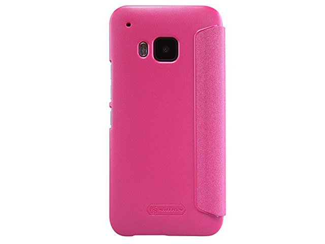 Чехол Nillkin Sparkle Leather Case для HTC One M9 (розовый, винилискожа)
