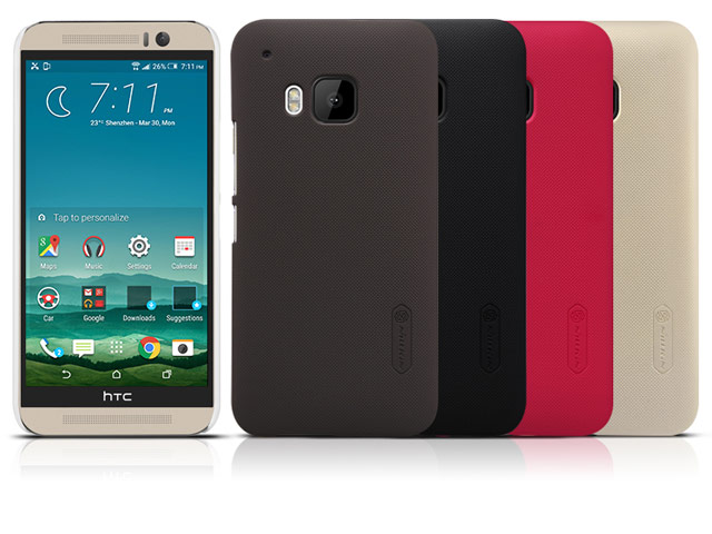 Чехол Nillkin Hard case для HTC One M9 (золотистый, пластиковый)