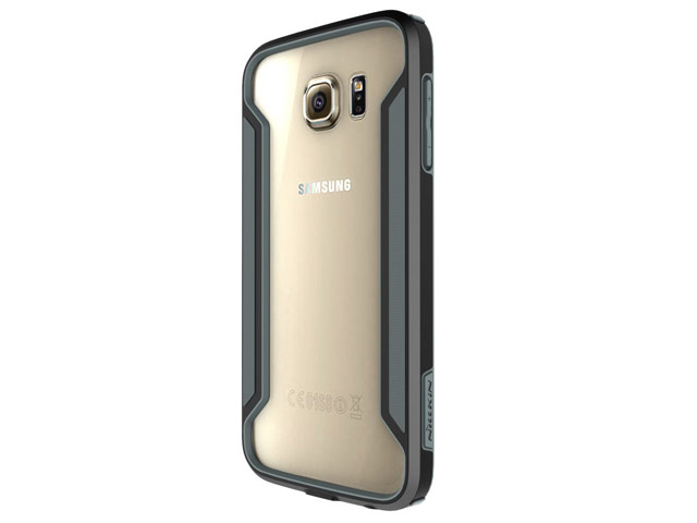 Чехол Nillkin Armor-Border series для Samsung Galaxy S6 SM-G920 (черный, пластиковый)