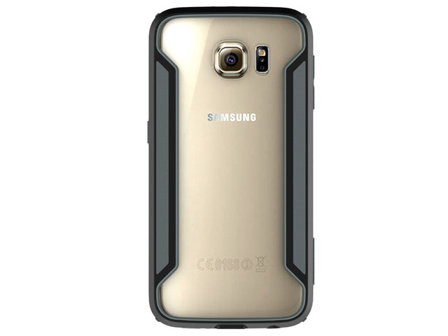 Чехол Nillkin Armor-Border series для Samsung Galaxy S6 SM-G920 (черный, пластиковый)