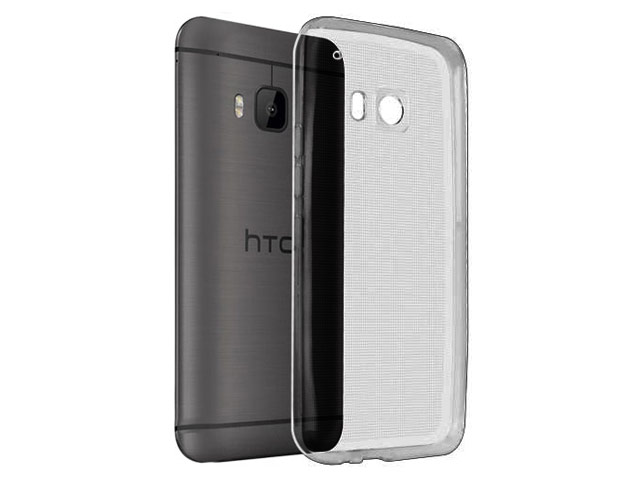 Чехол Yotrix UltrathinCase для HTC One M9 (серый, гелевый)