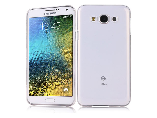 Чехол Yotrix UltrathinCase для Samsung Galaxy E5 SM-E500 (прозрачный, гелевый)