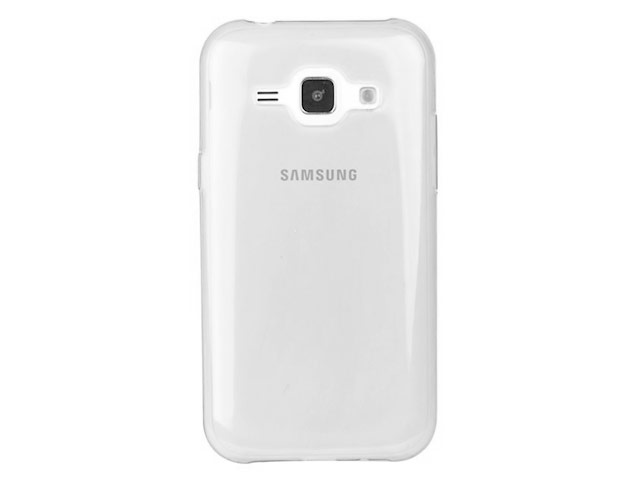 Чехол Yotrix UltrathinCase для Samsung Galaxy J1 SM-J100 (прозрачный, гелевый)