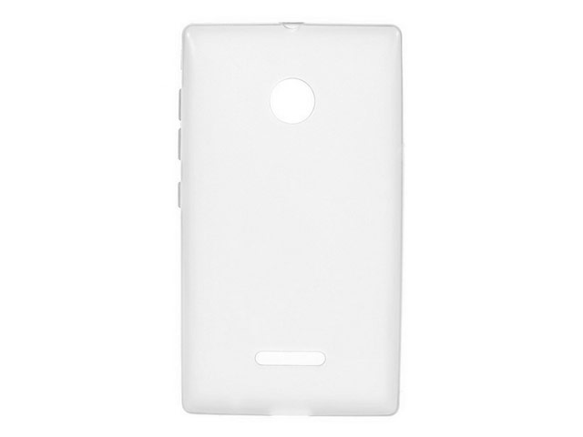 Чехол Yotrix UltrathinCase для Microsoft Lumia 435 (прозрачный, гелевый)