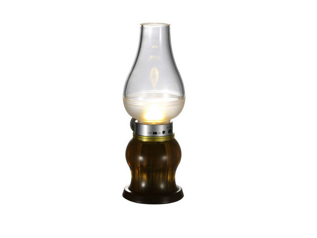 Настольная лампа Light Power Blow Led Lamp (светодиодная, аккумулятор, желтая)