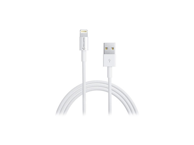 USB-кабель Cellairis USB Lightning Cable (белый, 1 м, Lightning, MFi)